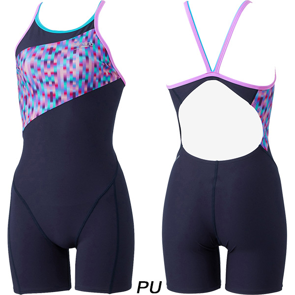 speedo（スピード） レディース 競泳水着 練習用 ミドルスパッツ