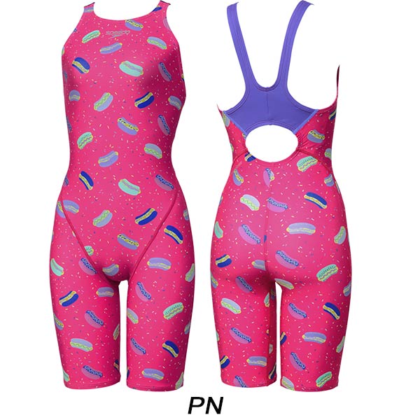 speedo（スピード） レディース 競泳水着 練習用 ハーフスパッツ ミニ