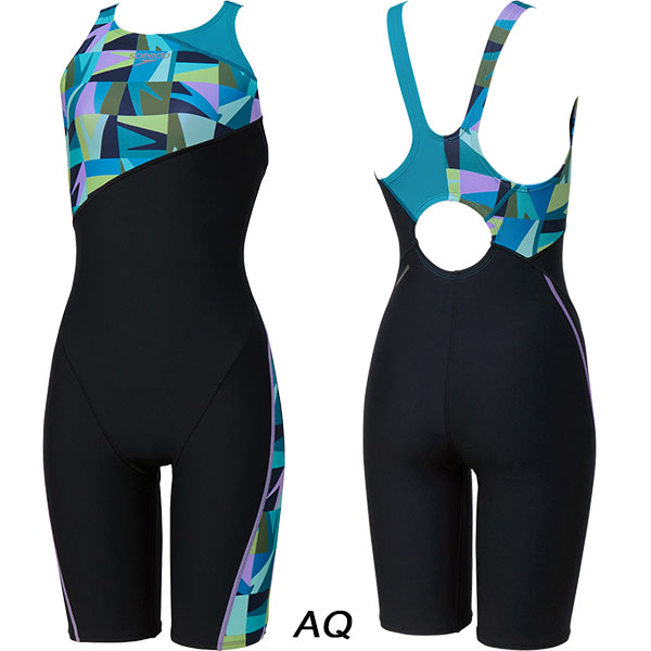 新品　レディース　スピード　競泳水着　Oサイズ　練習用 speedo（スピード） レディース 競泳水着 練習用 ハーフスパッツ ミニ