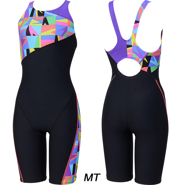 speedo（スピード） レディース 競泳水着 練習用 ハーフスパッツ ミニ
